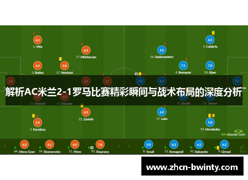 解析AC米兰2-1罗马比赛精彩瞬间与战术布局的深度分析