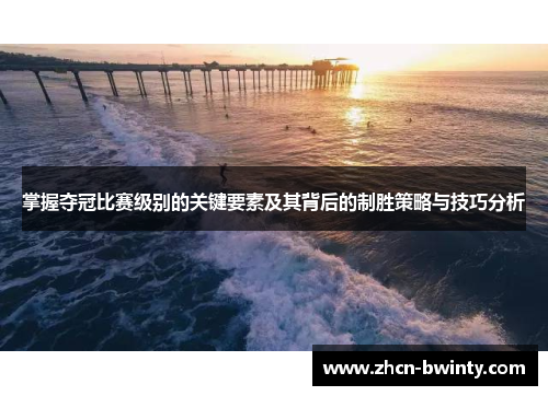 掌握夺冠比赛级别的关键要素及其背后的制胜策略与技巧分析